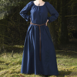 Early Medieval Dress Isabel blue