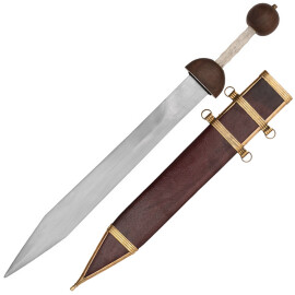 Gladius, meč římských legionářů s pochvou