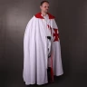 Templar Cape with Hood made of heavy cotton