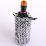 Weinflasche-Überzug Abdeckung mit Kettenringen Tischdeko
