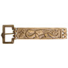 Medieval Mythical Dragon Buckle, 20mm strap width