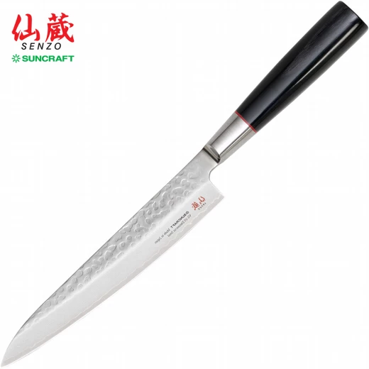 Damaškový univerzální kuchyňský nůž Senzo Petty Knife