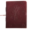 Kožený zápisník se stromem života a trikvetrou