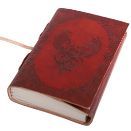 Celtic Winged Heart leather Journal