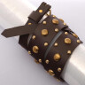 Studded Leather Belt with buckle