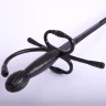 Pitch Black Pirate Rapier with Skull Motif and Scabbard - Outlet
