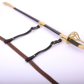 Verstellbare Aufhängeriemen für Säbel- oder Schwertscheide