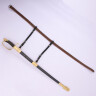 Verstellbare Aufhängeriemen für Säbel- oder Schwertscheide