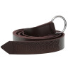 Viking belt with ring buckle and knot pattern embossing I