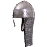 Norman Nasal Riveted plate Helm with Aventail