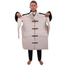 Cotton gambeson with open armpits
