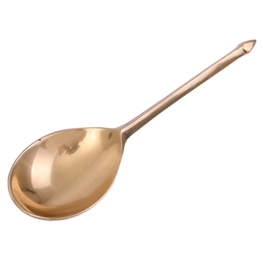 Medieval Brass spoon, 14-15th century - set of 2