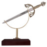 Display bracket for a mini sword