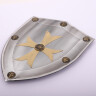 Rustic shield of the Knights Templar