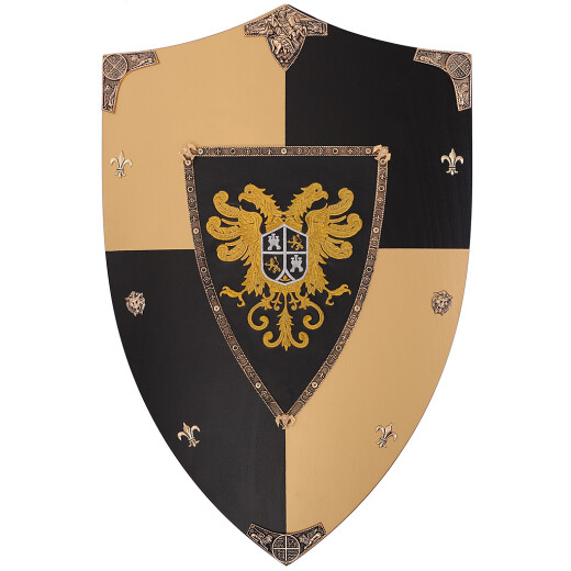 Decorative wooden shield Toledo