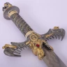 Barbarian golden sword