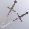 Miniaturní meč Excalibur v obálce