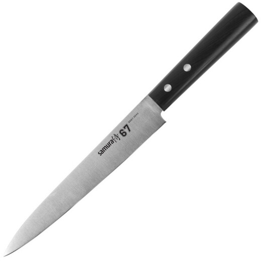 Samura 67 Slicing knife 320mm, Hardness 59 HRC - Sale
