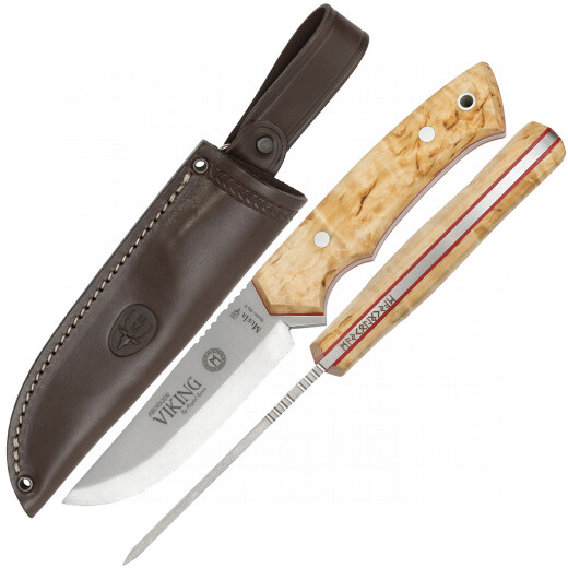 Muela Viking Birch Fixed Blade Knife
