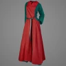 Středověká lehká dámská suknice