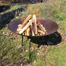 Steel camp fire bowl, 76cm | 30inch diameter