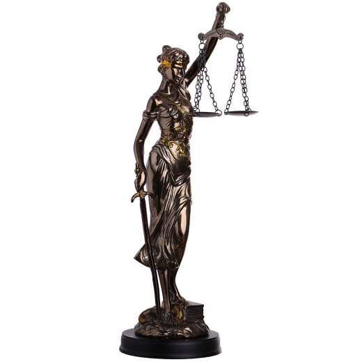 Figur Göttin der Gerechtigkeit Justitia 37cm