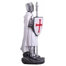 Figure Templar Knight in a white coat 18cm