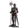 Toy Tin Soldier Medieval Knight with halberd and sword 105mm