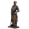 Toy Tin Soldier Medieval Knight Templar with sword and shield 110mm