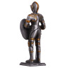 Armor Toy Tin Soldier Medieval Knight with round shield and sword 105mm