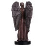 Angel figure Archangel Raphael with staff 21cm