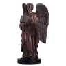 Soška anděla archanděla Uriela se svatým písmem a plamenem naděje 20cm