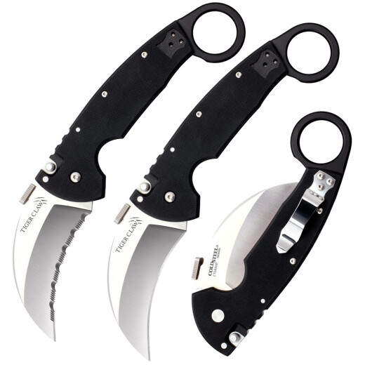 Tiger Claw, Folding Knife with CTS® XHP alloy steel blade
