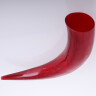 Red drinking horn 11-14”