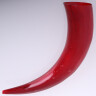 Red drinking horn 11-14”