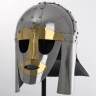 Gladiátorská helma s obličejovou maskou