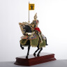 Figure of a German knight on horseback