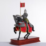 Ritter auf Pferd Prinz Valiant Figur