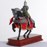 Mounted Valiant Prince in armor, figure