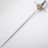 Musketier-Schwert mit schwarzem und goldfarbenem Finish