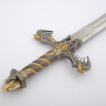 Barbarian sword decorated