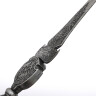Medieval spear decorated with relief S.XVI
