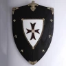 Wooden shield Crusader