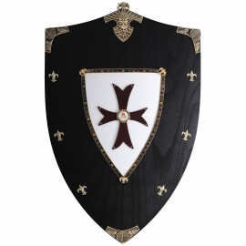 Wooden shield Crusader