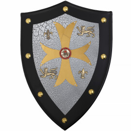 Templar Knight golden shield