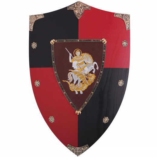 Wooden shield Edward the Black Prince