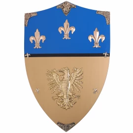 Wooden shield Charlemagne