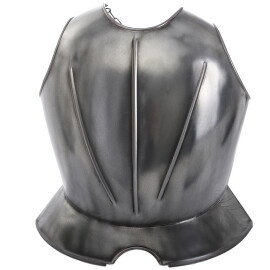 Breastplate with fluted reinforcements