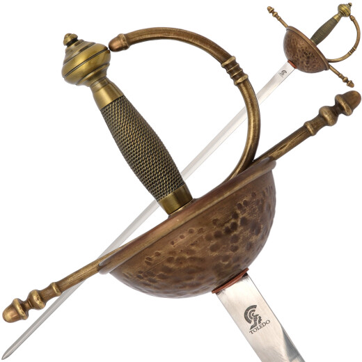 Spanish Tizona sword brass finish