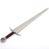 Stainless steel Sword Daguesse, Class D with optional sheath